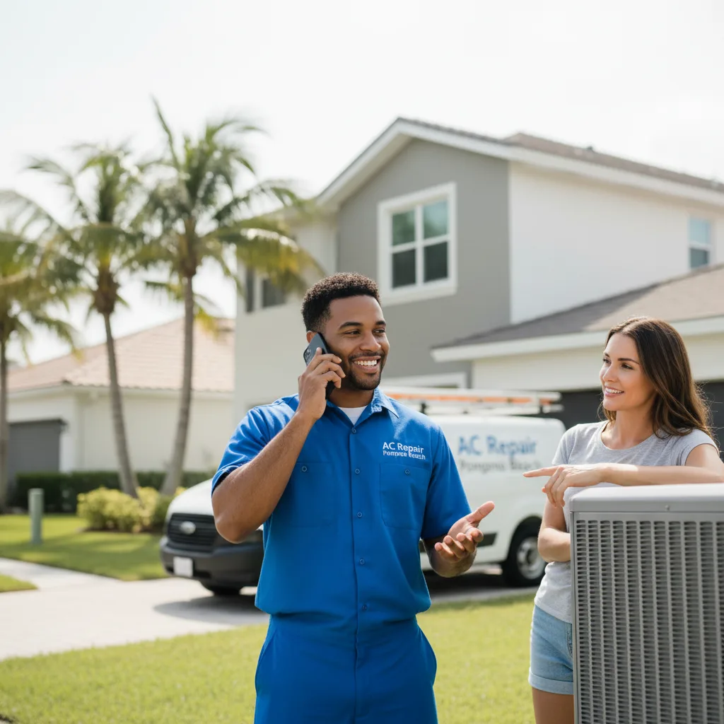 AC Repair Pompano Beach customer support in Melvindale